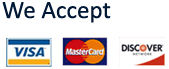 Credit Cards Accepted